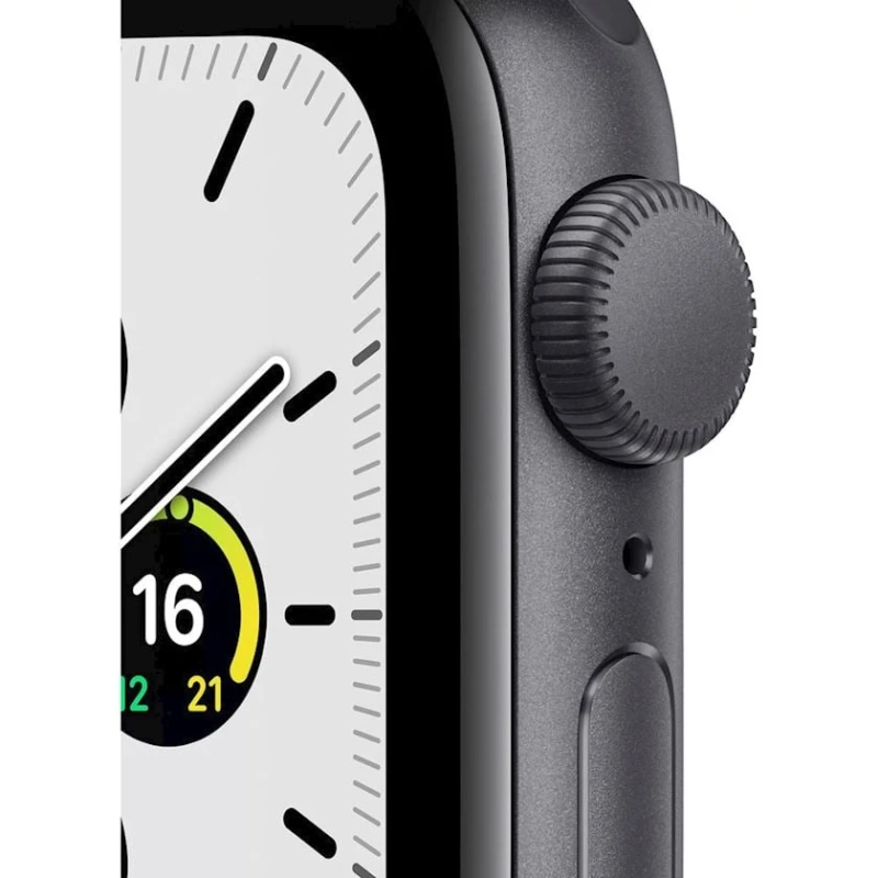 Смарт-часы Apple Watch SE GPS 44mm Space Grey Aluminium Case with Midnight Sport Band (MKQ63RB/A)