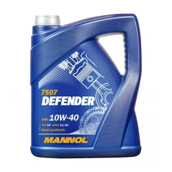 Yarısintetik motor yağı Mannol Defender 7507, 5 L