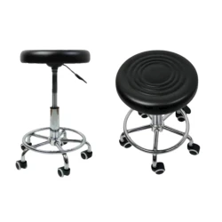 Вращающаяся табуретка 292149, 46x33 см, черная Вращающаяся табуретка 292149, 46x33 см, черная