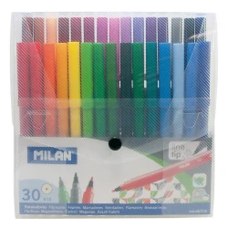 Набор фломастеров Milan, 30 цветов