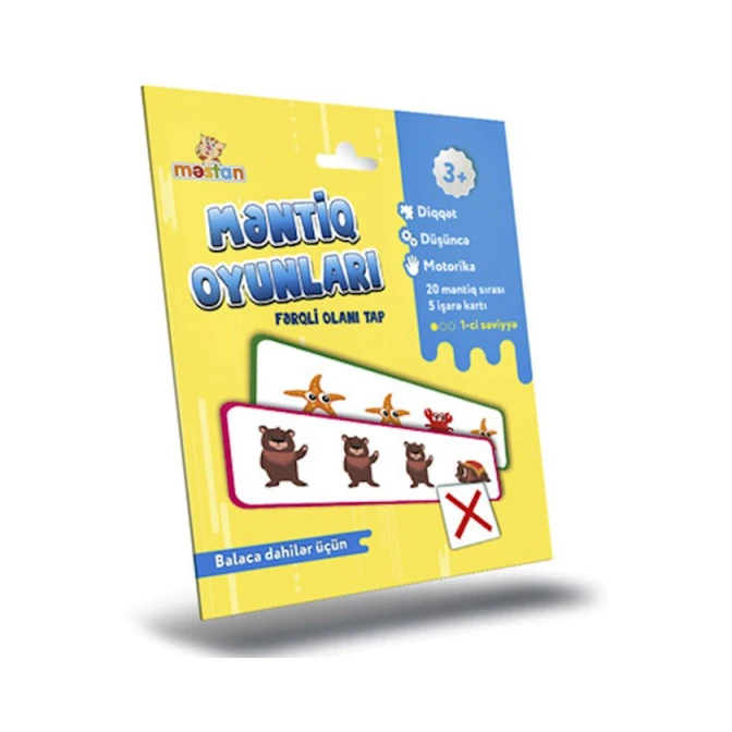 Книга Məntiq oyunları. Fərqli olanı tap Книга Məntiq oyunları. Fərqli olanı tap