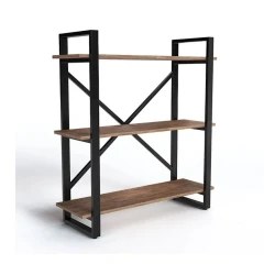 Stellaj 3563_LoftStefan3Votan, 90x31x98 sm, LDSP, qəhvəyi Stellaj 3563_LoftStefan3Votan, 90x31x98 sm, LDSP, qəhvəyi