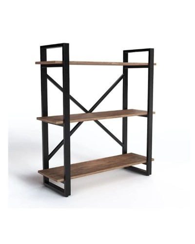 Stellaj 3563_LoftStefan3Votan, 90x31x98 sm, LDSP, qəhvəyi