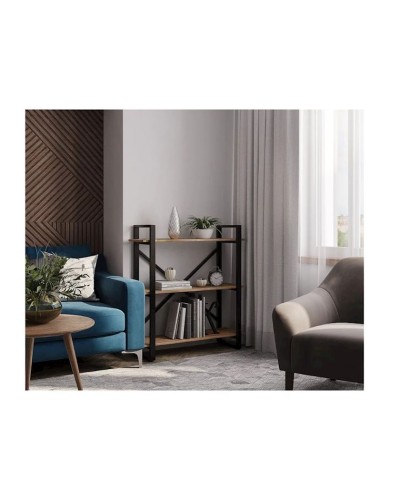 Stellaj 3563_LoftStefan3Votan, 90x31x98 sm, LDSP, qəhvəyi