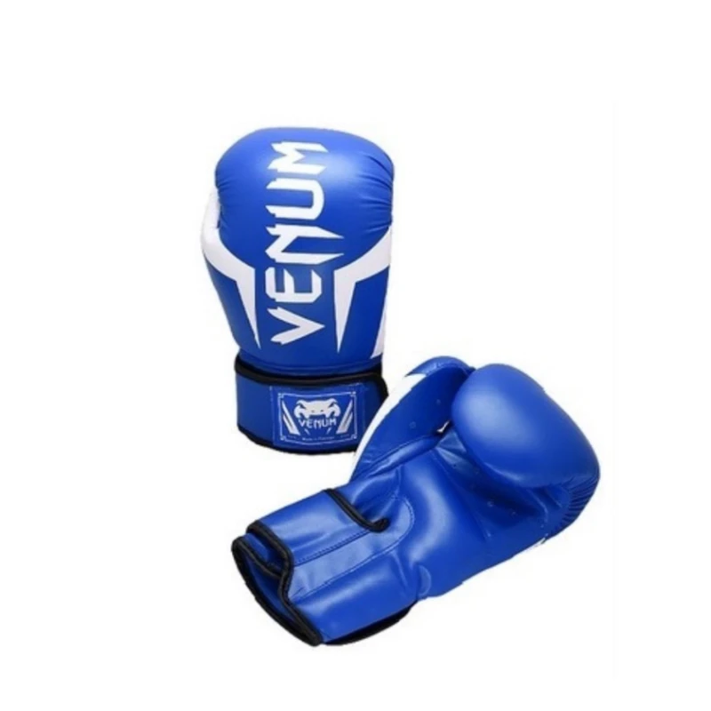 Перчатки для бокса Adidas Kahnsport_0054, унисекс, голубой, 2 oz