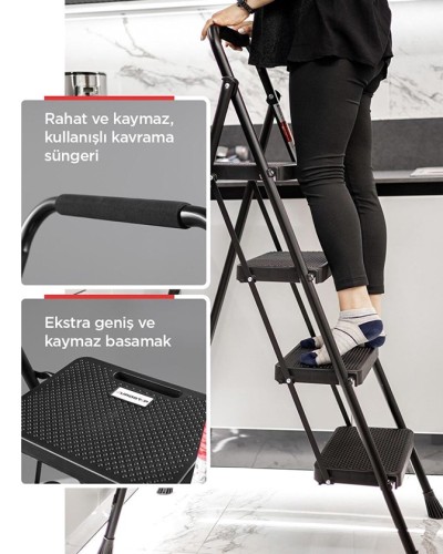 Nərdivan Eurotower 4, qara