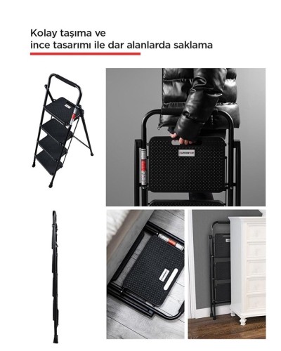 Nərdivan Eurotower 4, qara