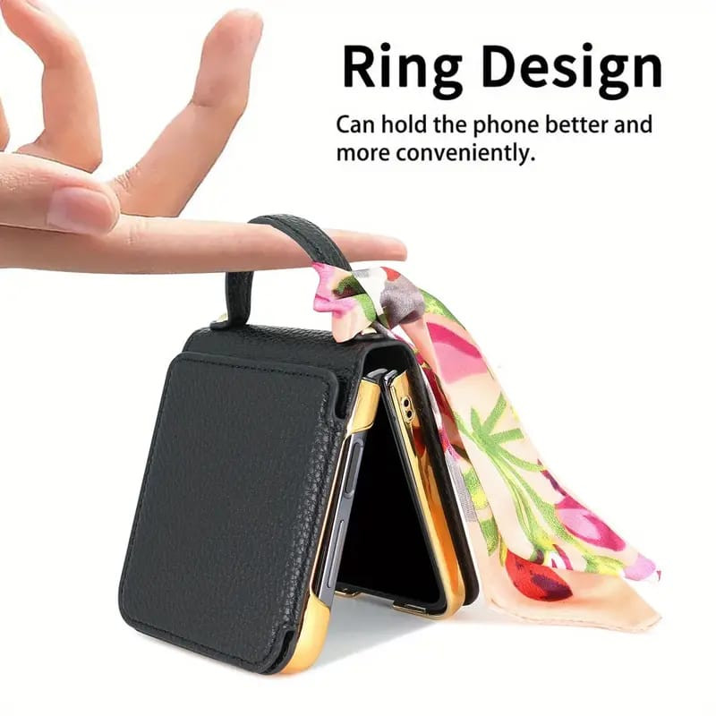 Çexol Samsung Galaxy Z Flip 6 üçün Black