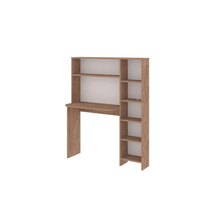 Компьютерный стол Art Mebel 67, коричневый, 142x114x40 см