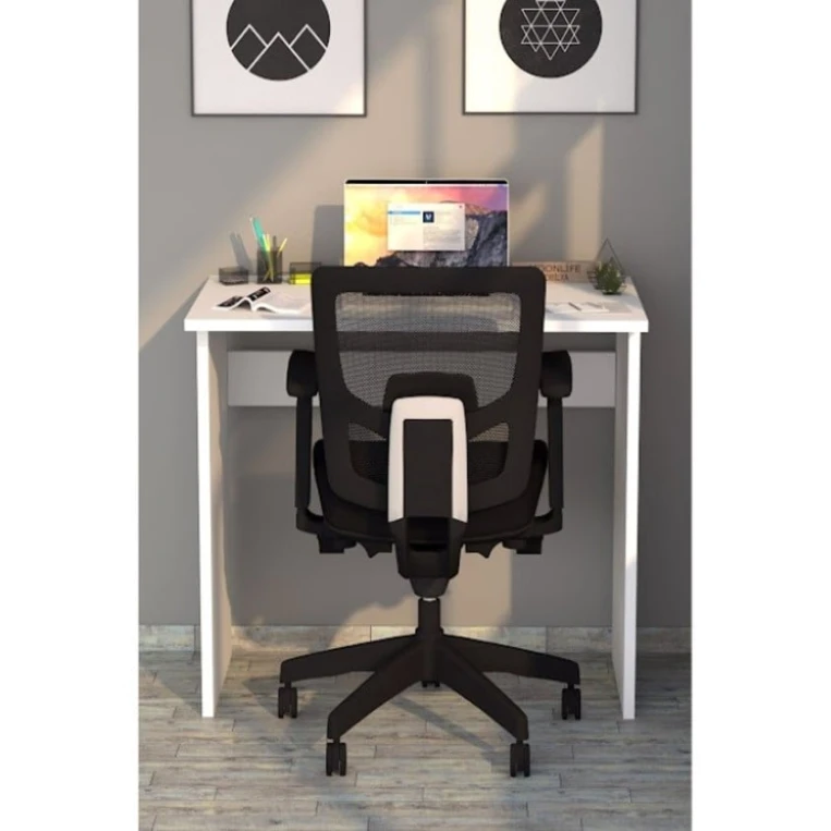 Kompüter masası Art_Komp_Masası 56, ağ, 73x90x40 sm