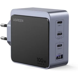 USB хаб UGREEN Nexode S 100W 4-Port GaN Fast Charger EU X565 35043 USB хаб UGREEN Nexode S 100W 4-Port GaN Fast Charger EU X565 35043