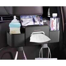 Avtomobil üçün orqanayzer HE876, plastik, qara