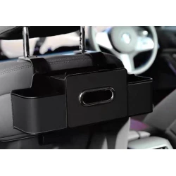 Автомобильный органайзер HE876, пластик, черный Автомобильный органайзер HE876, пластик, черный