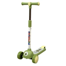Uşaqlar üçün samokat Supercar 208_green, yaşıl