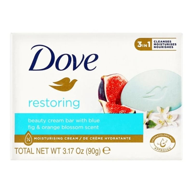 Крем-мыло Dove Restore Инжир и лепестки апельсина 90 г