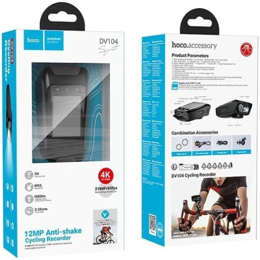Экшн-камера Hoco DV104 4K Anti-shake