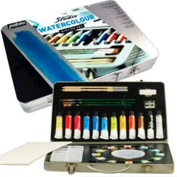 Набор подарочный акварельных красок Pebeo Fine, 12 цветов, 12 мл