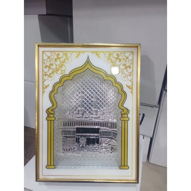 Настольное украшение Кааба SS-101, белый/золотисый