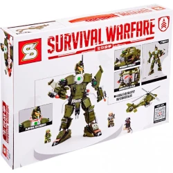 Konstruktor SY 1566, 6 yaşdan, 595 hissə