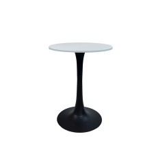 Masa Del Groups Arc 313, MDF/metal, ağ, 60 sm