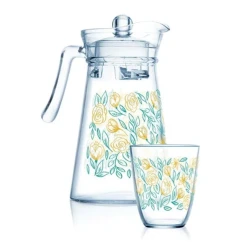 Набор для напитков Luminarc Rose Gala, 7 предметов, 1.3 л/310 мл, стекло, прозрачный