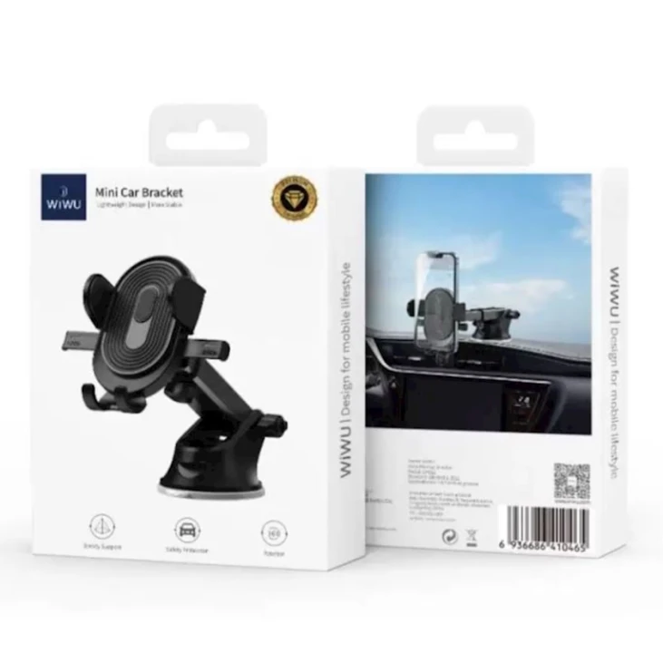 Автомобильный держатель для телефона Wiwu CH012 Black