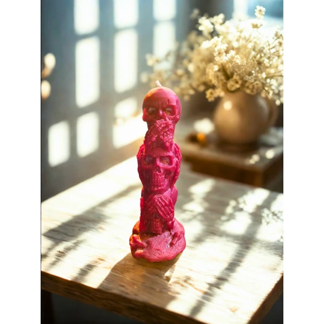 İstək Ritual Şamı Qırmızı