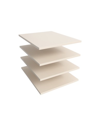 Şkaf Art Mebel 15, 210x60x45 sm, laminat, krem