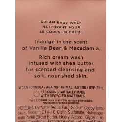 Duş geli Victorias Secret Vanilla Bean Macadamia, 236 ml