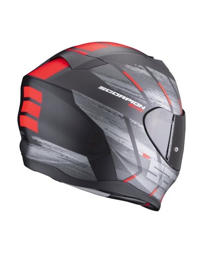 Motosiklet dəbilqəsi Scorpion Exo-520 Evo Air Black-Red, ölçü XXL