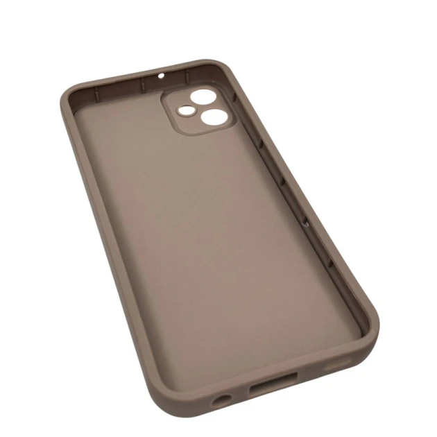 Çexol Samsung Galaxy A05 üçün, qəhvəyi