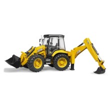 Ekskavator Bruder JCB 5CX, plastik, rəngbərəng, 17.8x27.7x45.2 sm, 3 yaşdan