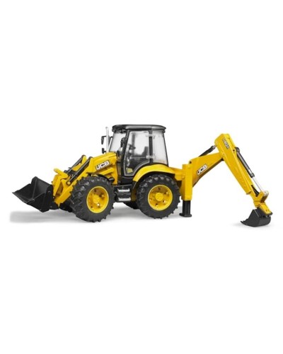 Ekskavator Bruder JCB 5CX, plastik, rəngbərəng, 17.8x27.7x45.2 sm, 3 yaşdan