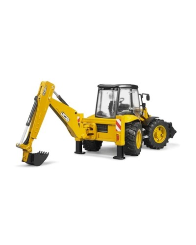Ekskavator Bruder JCB 5CX, plastik, rəngbərəng, 17.8x27.7x45.2 sm, 3 yaşdan