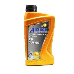 Моторное масло Alpine RS 0W-40, 1 л