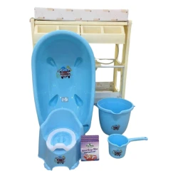 Набор для купания для детей smr801, голубой, 4 предмета Набор для купания для детей smr801, голубой, 4 предмета