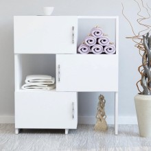 Stellaj Ev Plus Veil, 90x80x31 sm, LDSP, ağ