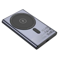Внешний аккумулятор Hoco Q32 5000 mAh Grey Внешний аккумулятор Hoco Q32 5000 mAh Grey