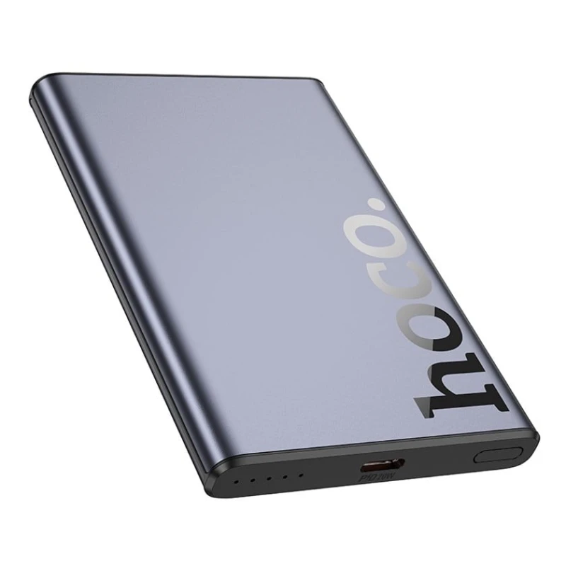 Xarici akkuçulyator Hoco Q32 5000 mAh Grey Xarici akkuçulyator Hoco Q32 5000 mAh Grey