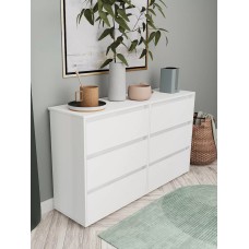 Komod Tumba Mori Wh, 83x39.4x140 sm, LDSP, ağ
