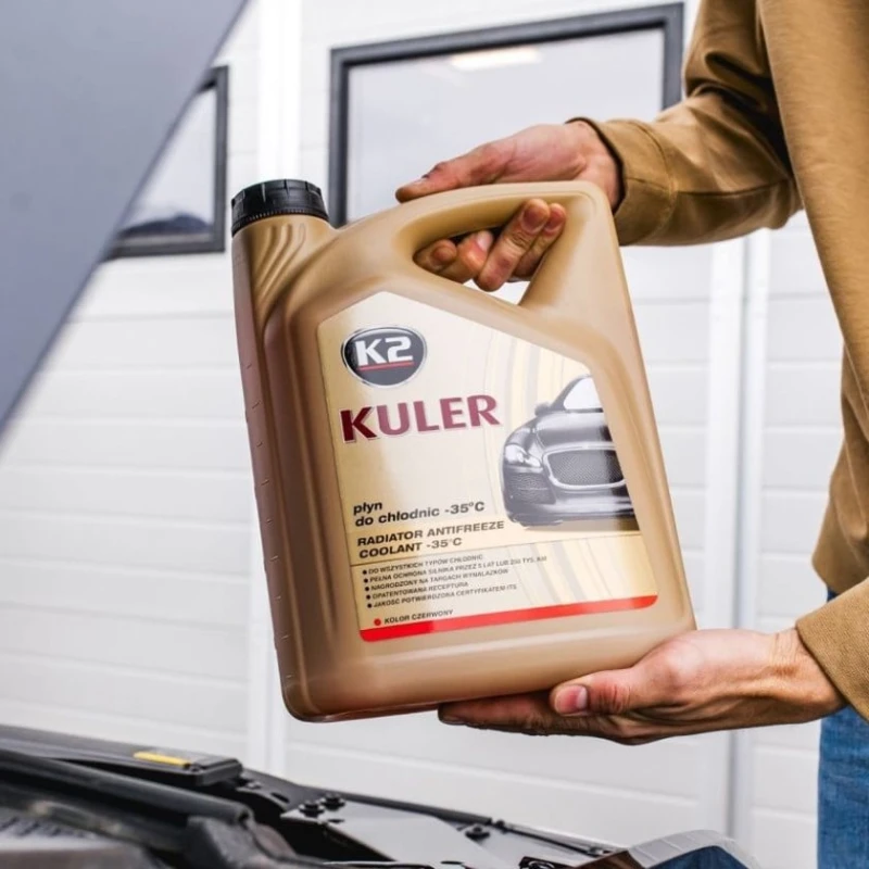 Антифриз красный K2 Kuler-35C Long Life G12, 5 л Антифриз красный K2 Kuler-35C Long Life G12, 5 л
