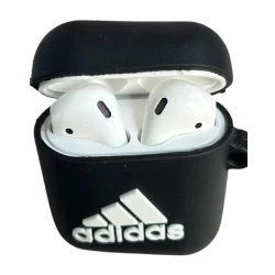 Чехол для наушников Airpods 2 Black Adidas