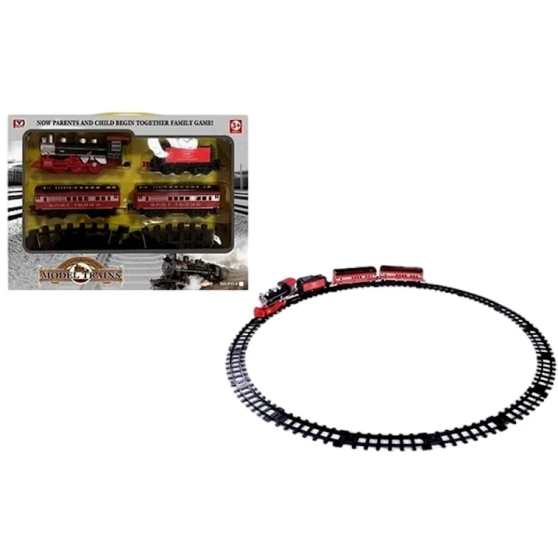 Железная дорога Model Trains, от 3 лет, разноцветный