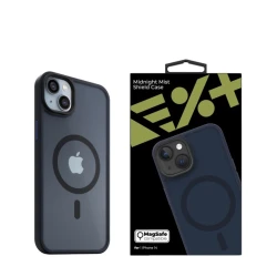 Çexol MagSafe Apple iPhone 13/14 üçün boz qara