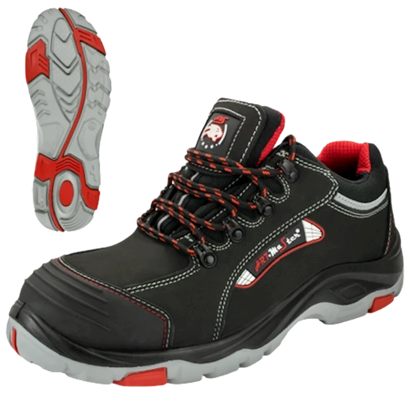 Полуботинки мужские ArtMas 40797966, черный, нубук, размер 46