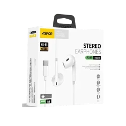 Simli qulaqlıqlar Aspor A237 White