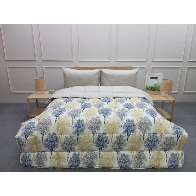 Yorğan Moon Star SHA-00002824, ikinəfərlik, qış, rəngbərəng, 195x215 sm