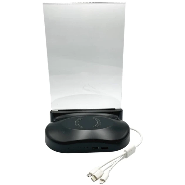 Powerbank funksiyası ilə menyu qabı Type-C,Lightning,MicroUSB