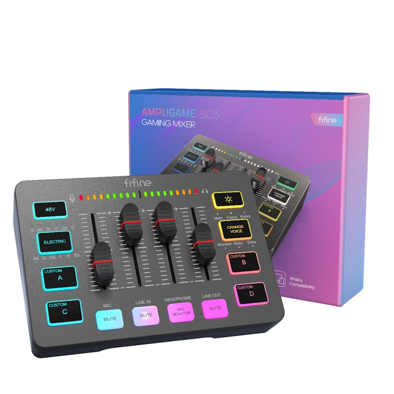 Звуковая карта Fifine SC-3 Звуковая карта Fifine SC-3