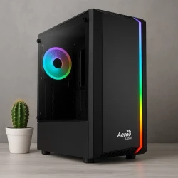 Настольный компьютер AeroCool Intel i7-3770 16GB RAM 480GB SSD 1TB HDD RTX 2060 Wi-Fi Bluetooth RGB Настольный компьютер AeroCool Intel i7-3770 16GB RAM 480GB SSD 1TB HDD RTX 2060 Wi-Fi Bluetooth RGB